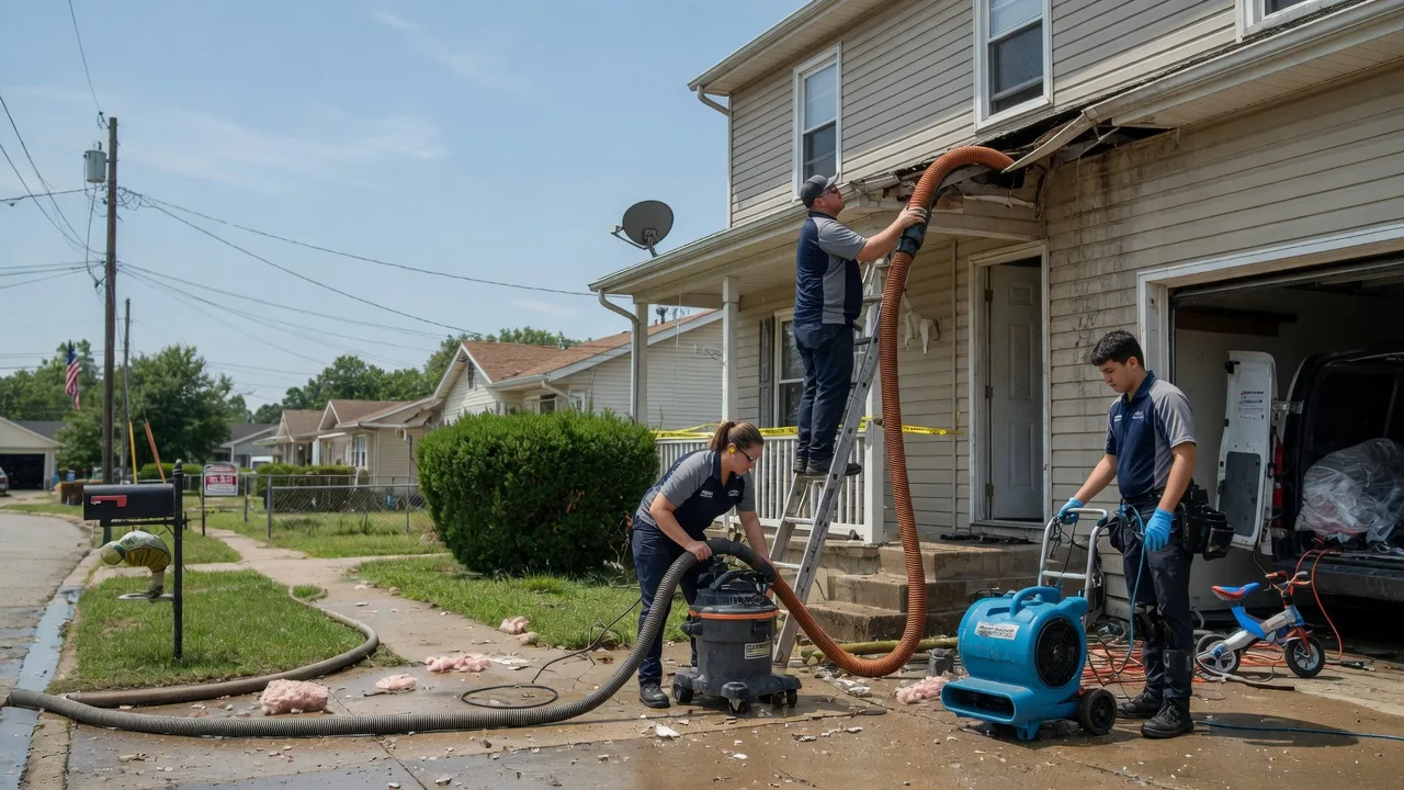 Water Damage Restoration in Roseville, IL near me